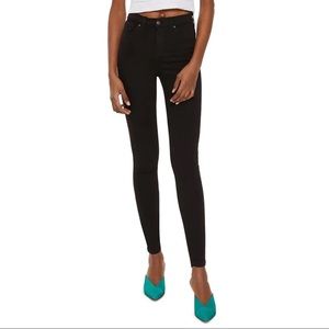 topshop black jamie jeans